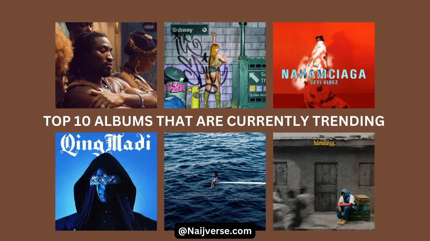 Top 10 Albums That Are Currently Trending 